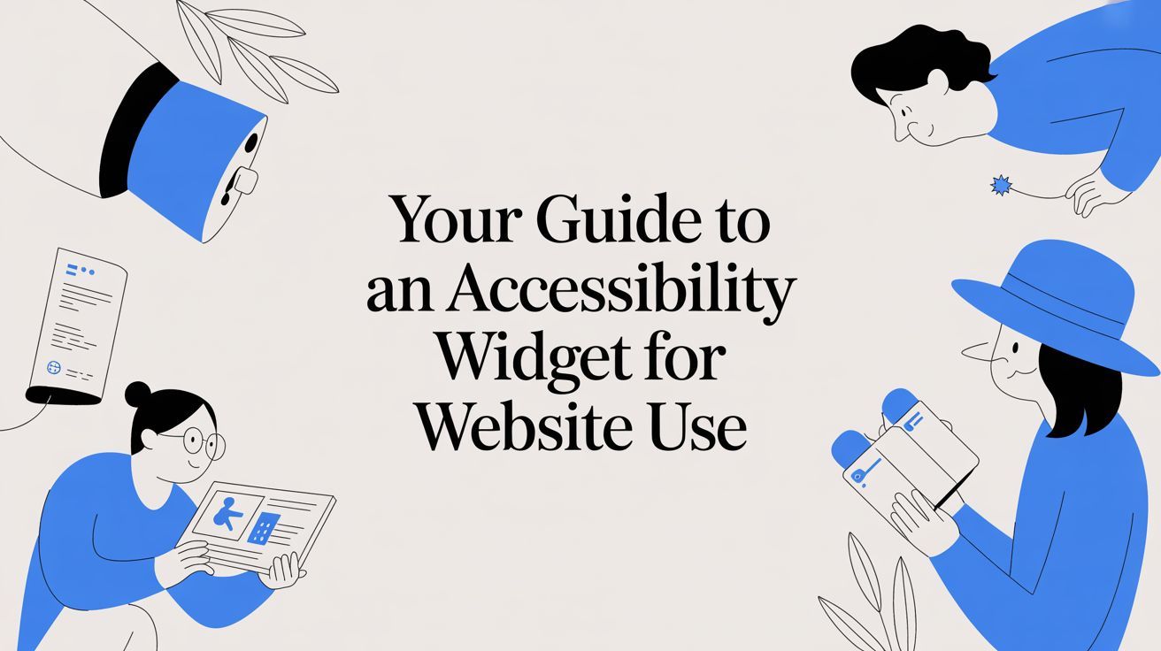 Your Guide to an Accessibility Widget for Website Use