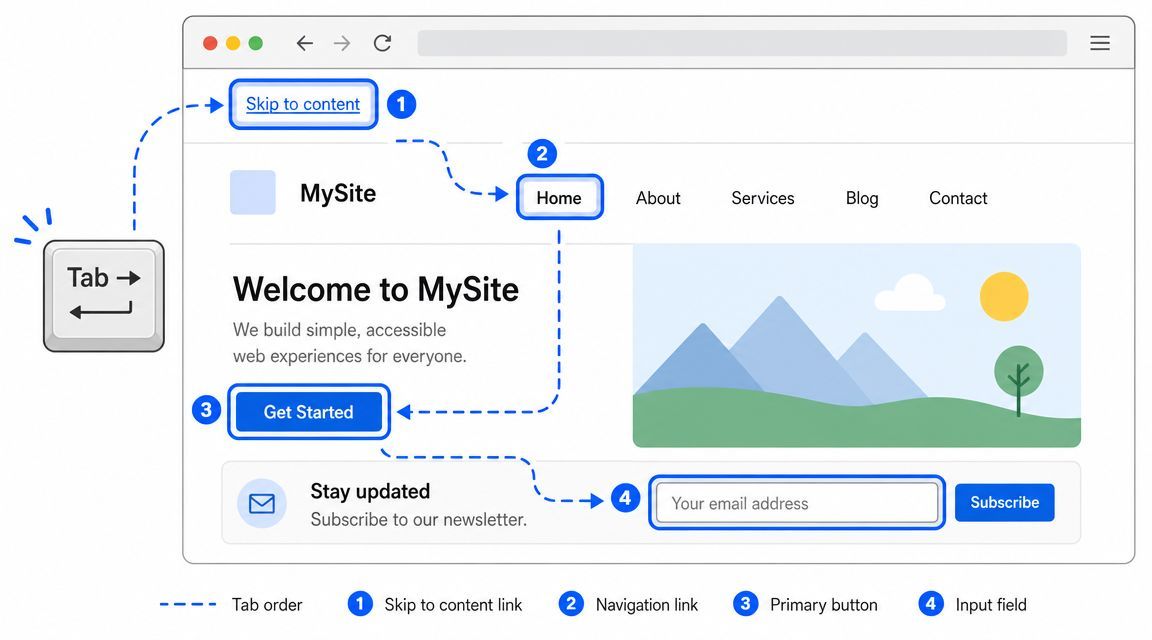 Image for checklist-for-website-accessibility-content
