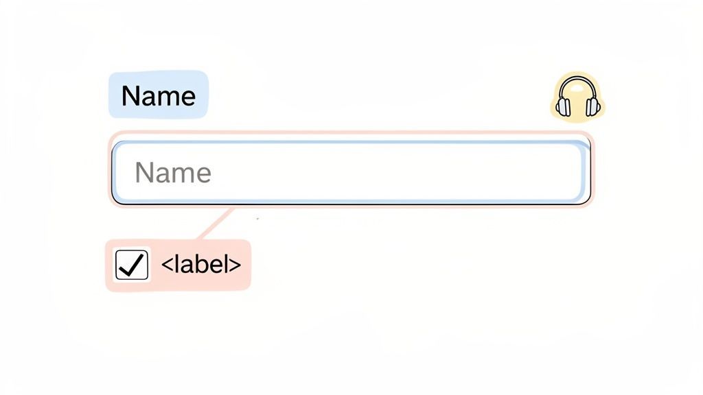 Image for html-label-tag-content
