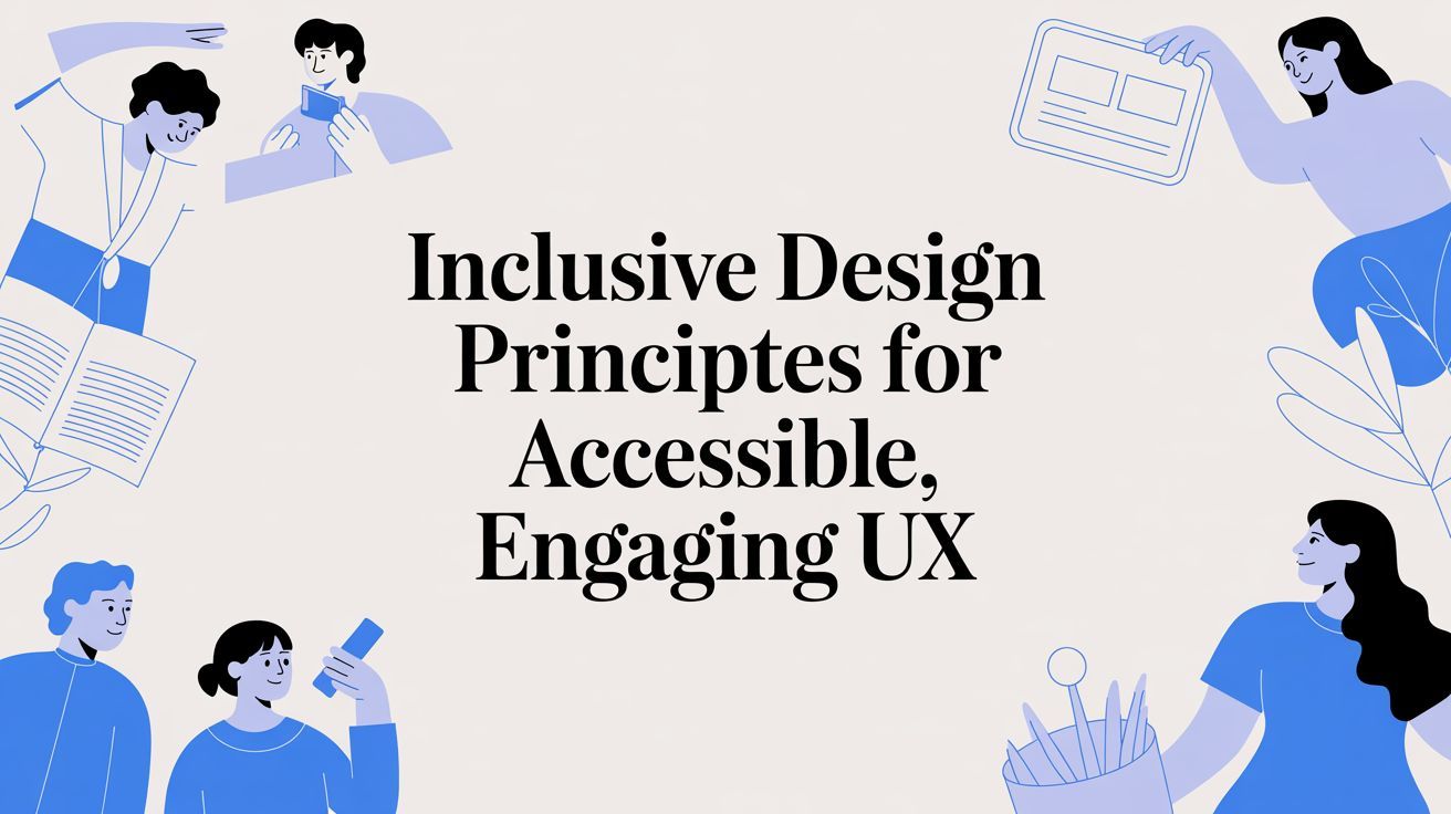 Includes Excludes Design Inclusive Design Principles for Accessible, Engaging UX