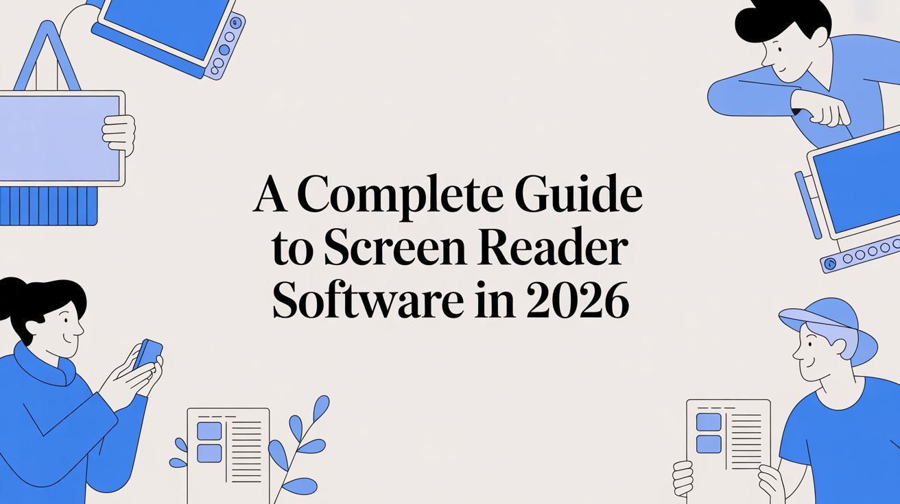 Screenreader Softare A Complete Guide to Screen Reader Software in 2026