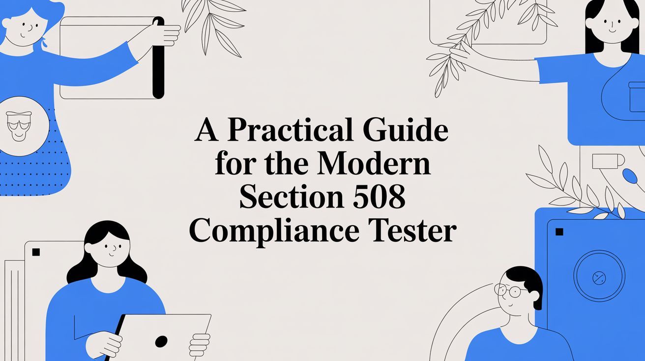 Section 508 Compliance Tester: Skills & Workflow Guide