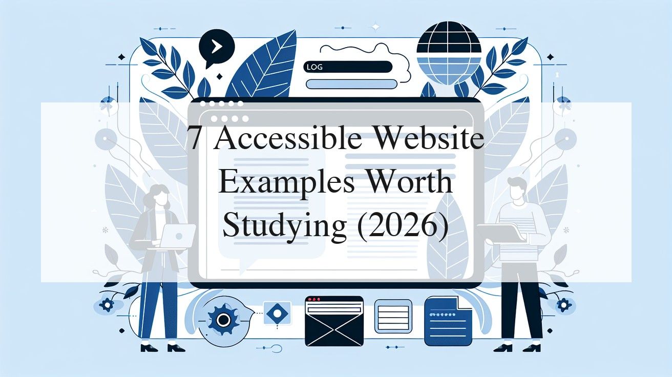7 Accessible Website Examples Worth Studying (2026)