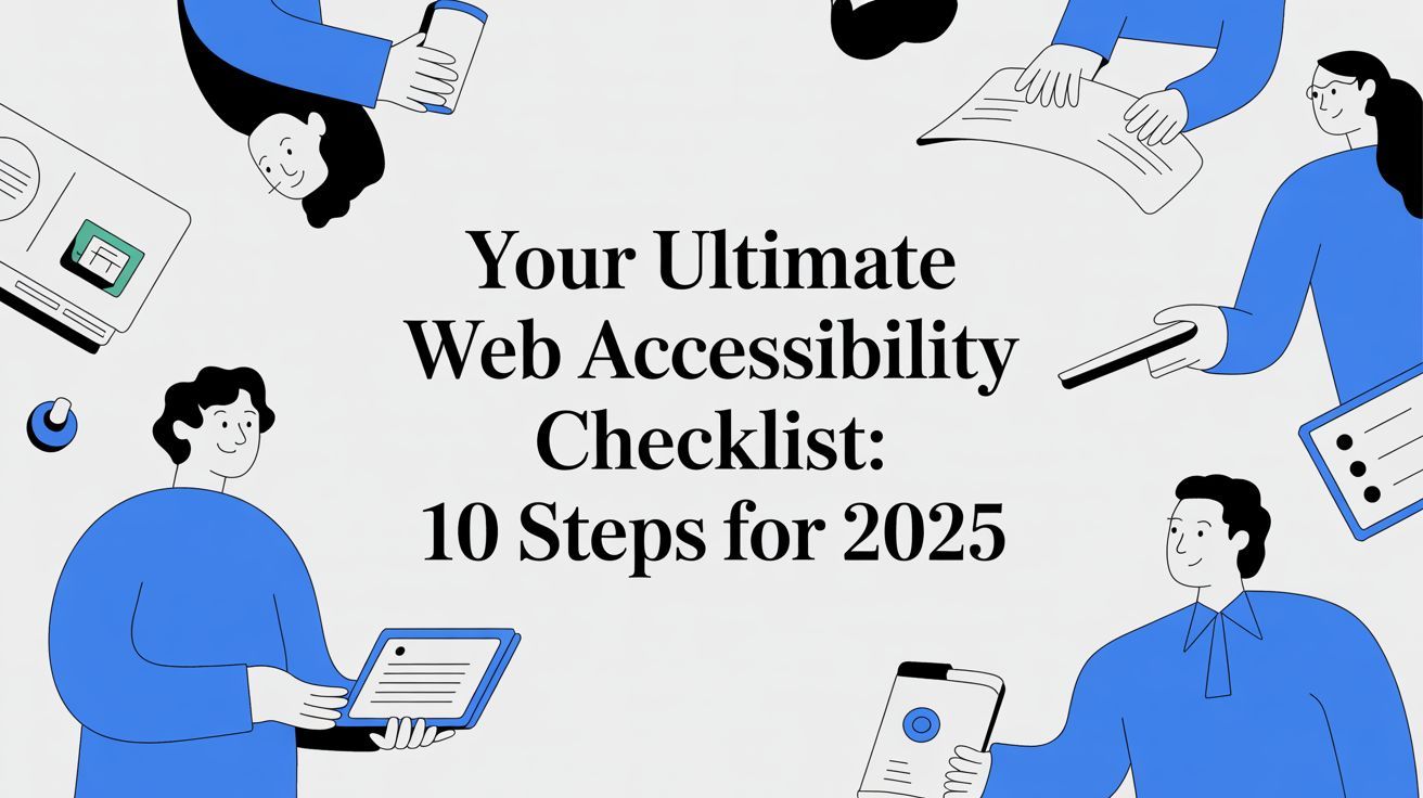 Your Ultimate Web Accessibility Checklist: 10 Steps for 2025